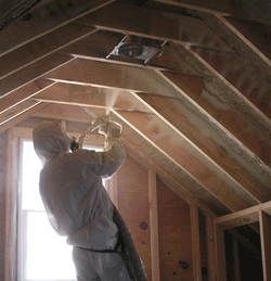  NV attic spray foam insulation